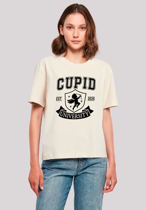 CUPID UNIVERSITY VALENTINSTAG - Print T-shirt - whitesand