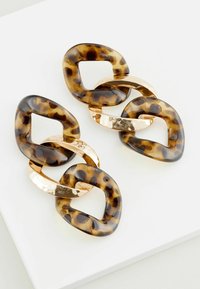 Next CHUNKY - Pendientes - tortoiseshell brown
