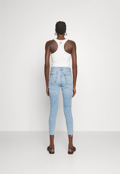 rag & bone NINA HIGH RISE ANKLE - Jeans Skinny Fit - Light Blue