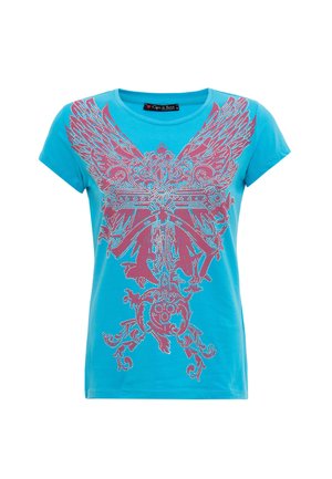 Cipo & Baxx, T-shirt imprimé - turquoise