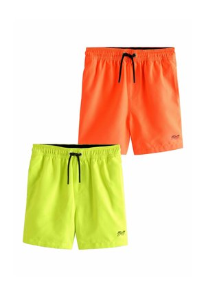 REGULAR FIT - 2 PACK - Șorturi de baie - orange and yellow