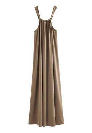 SLINKY- REGULAR FIT - Jerseykleid - chocolate brown