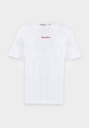Only & Sons, ONSROLLING STONE LIFE TEE - Camiseta estampada - bright white