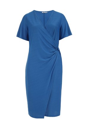 WE Fashion CURVE - Day dress - light blue