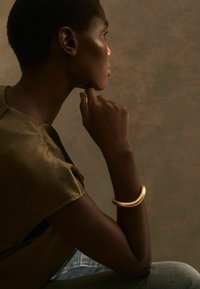 Reiss FREIDA WAVE CUFF - Käevõru - gold-coloured
