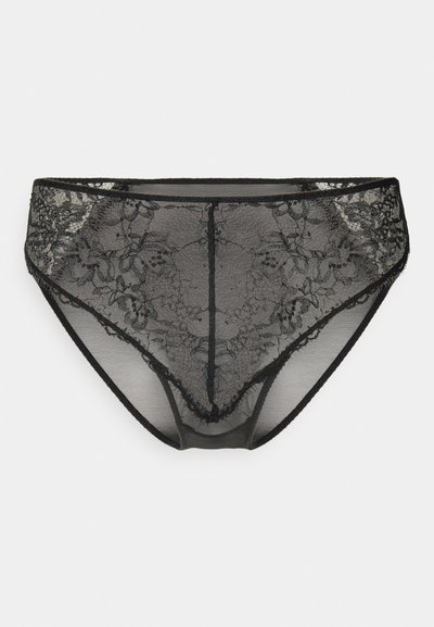 Polo Ralph Lauren HIGH WAIST   - Kalhotky -  onyx