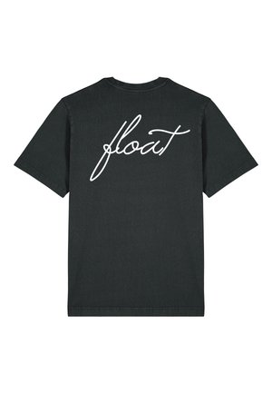 FLOAT BACK HEAVYWEIGHT - Print T-shirt - washed black