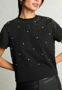 Lipsy REGULAR FIT  - Marškinėliai su spaudiniu - black