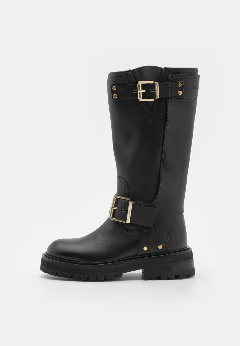 AllSaints TAY - Cowboy-/Bikerboot - black