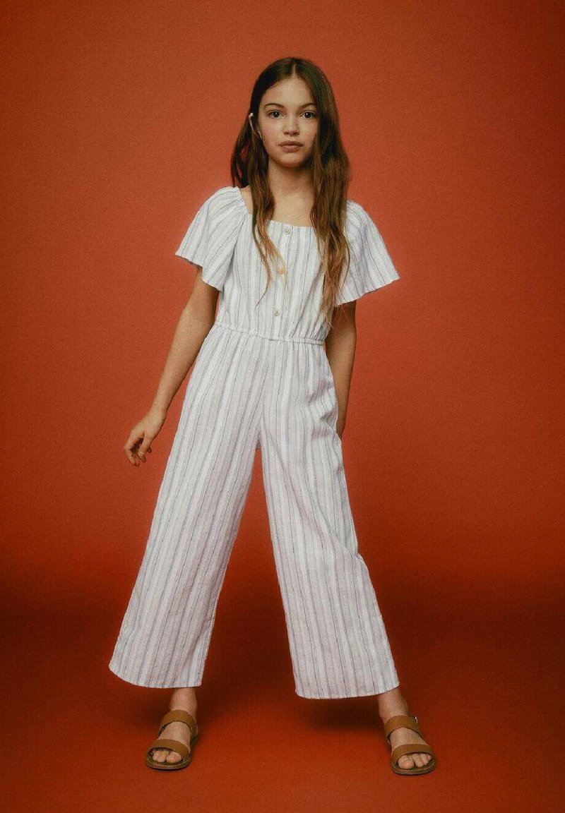 Mango Kids OPORTO Jumpsuit beige Zalando.at