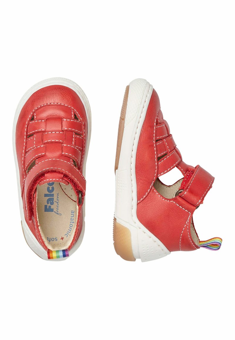Kinder Riemchensandalen | Falcotto JUMP Riemensandalette rot - KN24722 Kinder Riemchensandalen | Falcotto JUMP Riemensandalette rot - KN24722