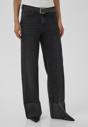 Wide Leg - black retro wash