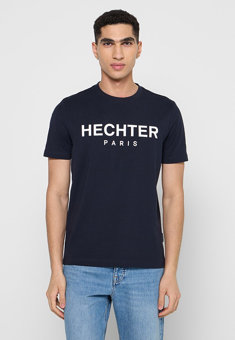 Hechter Paris T-shirt print blauwgrijs Hechter Paris T-shirt print blauwgrijs