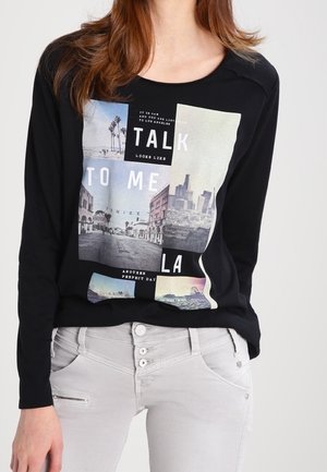 Langarmshirt - black