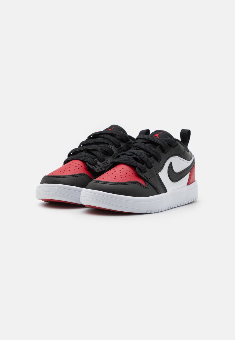 air jordan 1 low red and white and black