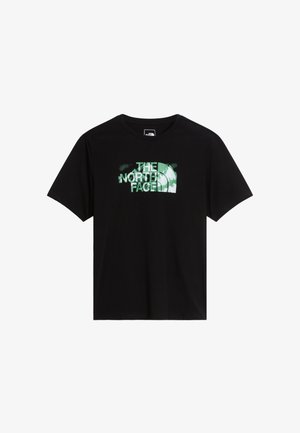 The North Face, M FOUNDATION SHORT SLEEVES T-SHIRT-GRAPH. - T-Shirt print - tnf black