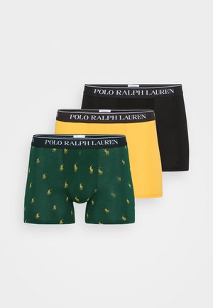 Polo Ralph Lauren 3 PACK - Boxer brief - vintage pine/gold/black