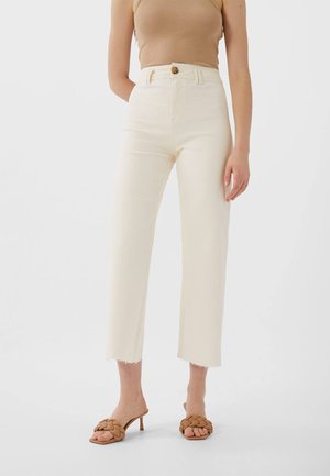 Flared Jeans - white