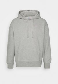 Tommy Jeans BASKETBALL HOODIE - Bluză de molton - silver grey