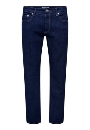 WEFT LANGE - Vaqueros slim fit - dunkelblau
