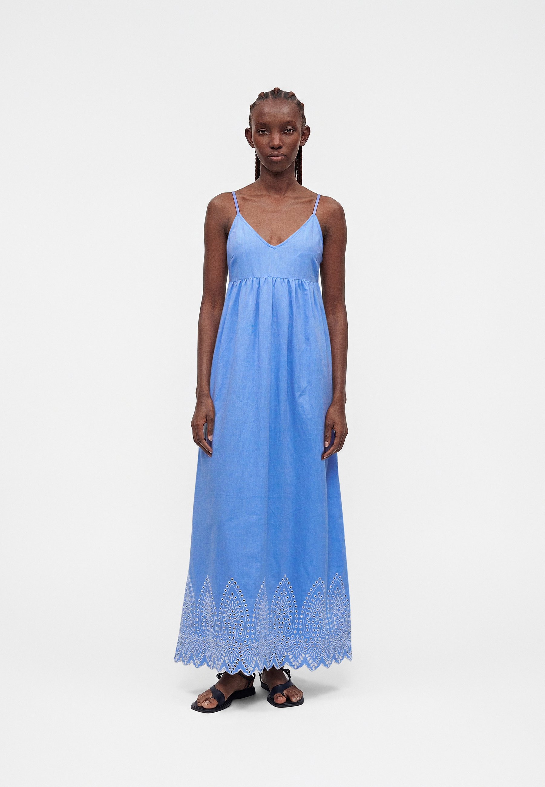 ONLY ONLTULUM - Maxi dress - blue bonnet/bright white/blue - Zalando.ie