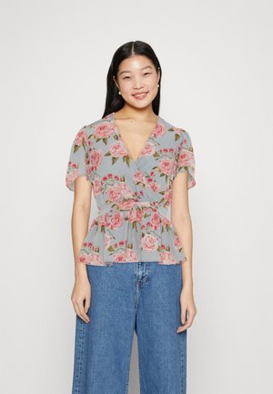 VILA VITANJA - Bluse - kentucky blue