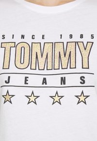 Tommy Jeans SLIM TEE - T-shirts print - white