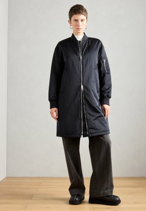 BLOUSON COAT COLLAR WELT POCKETS - Klasický kabát - deep night blue