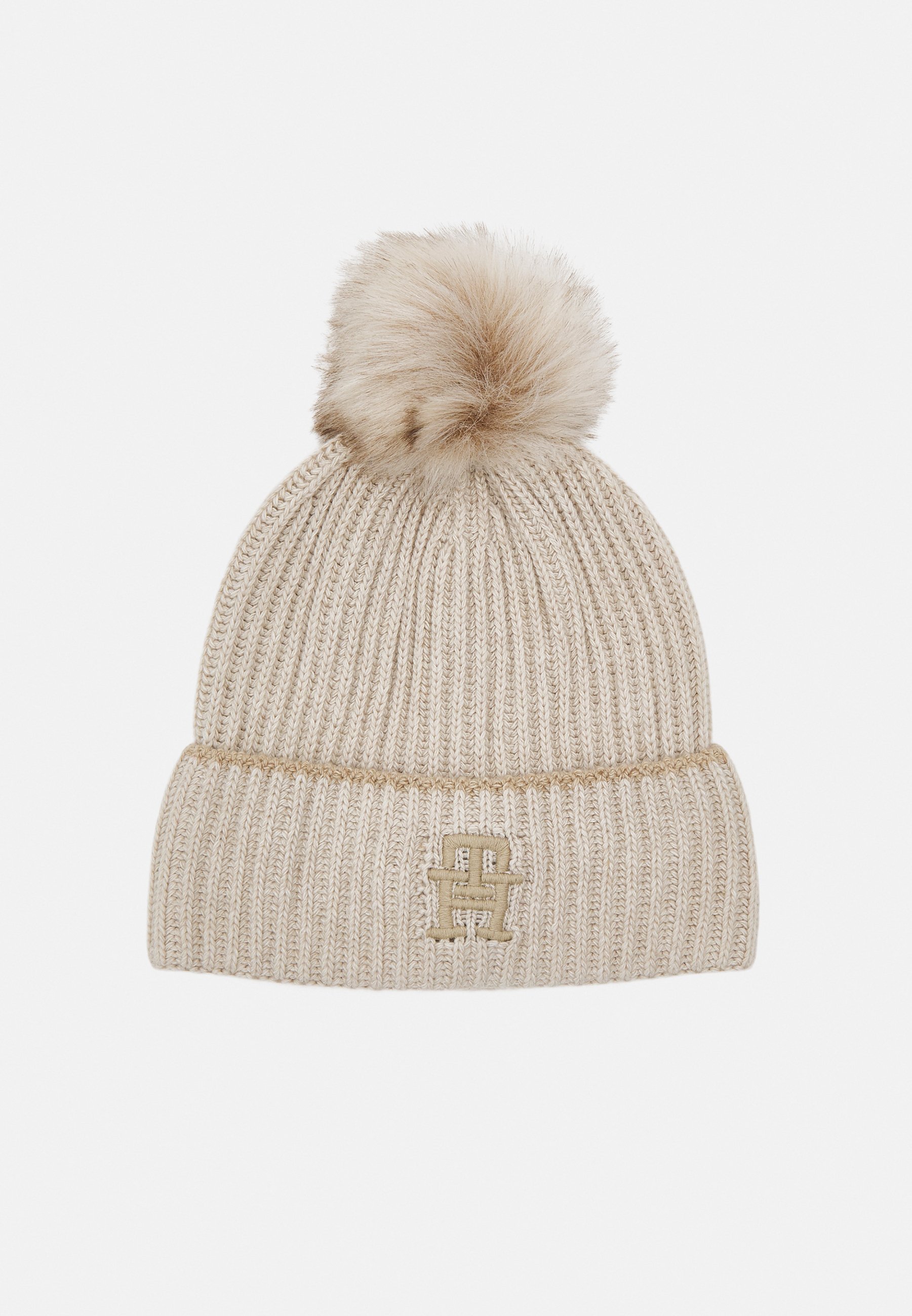 tommy hilfiger pom beanie