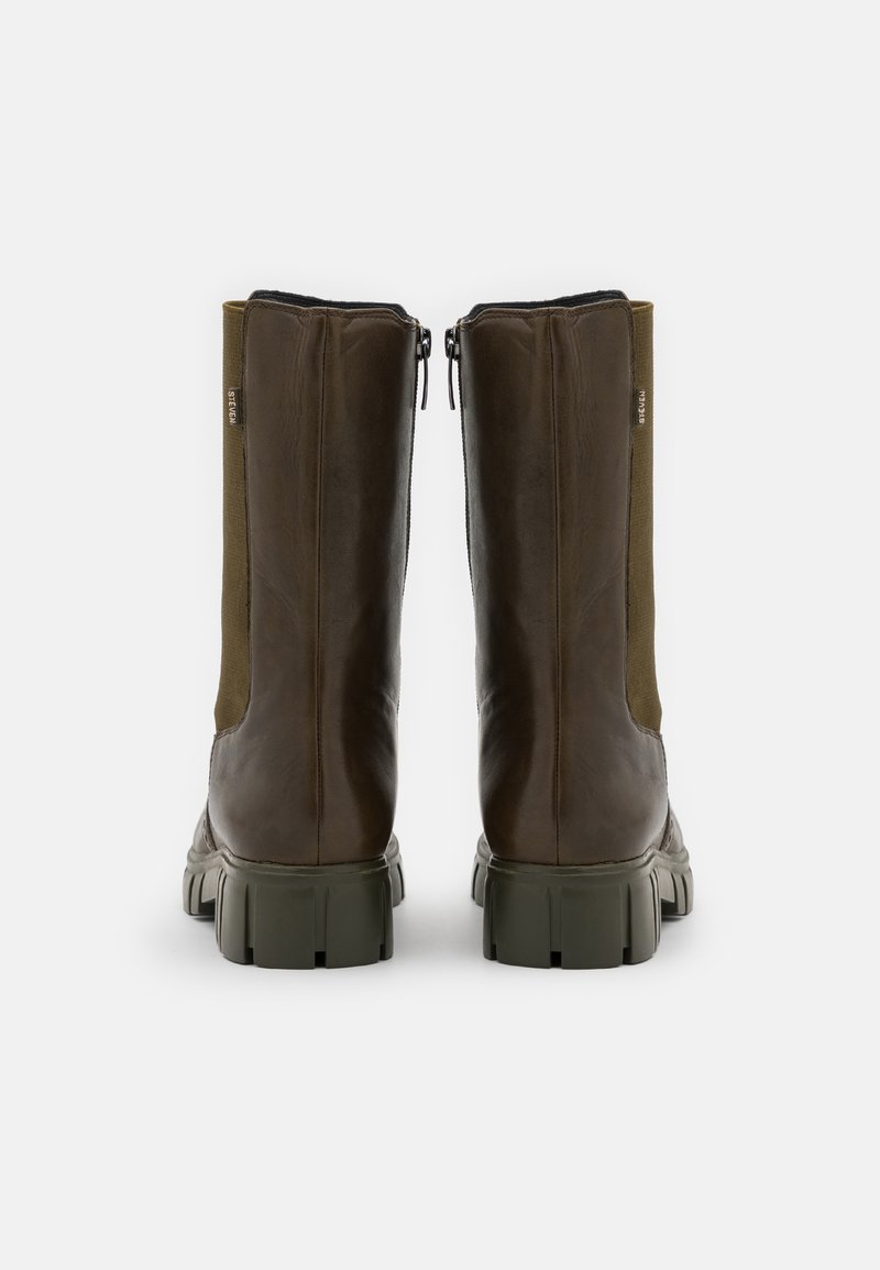 Damen Sneaker | Steven New York EDEN Plateaustiefel khaki - LQ68431 Damen Sneaker | Steven New York EDEN Plateaustiefel khaki - LQ68431