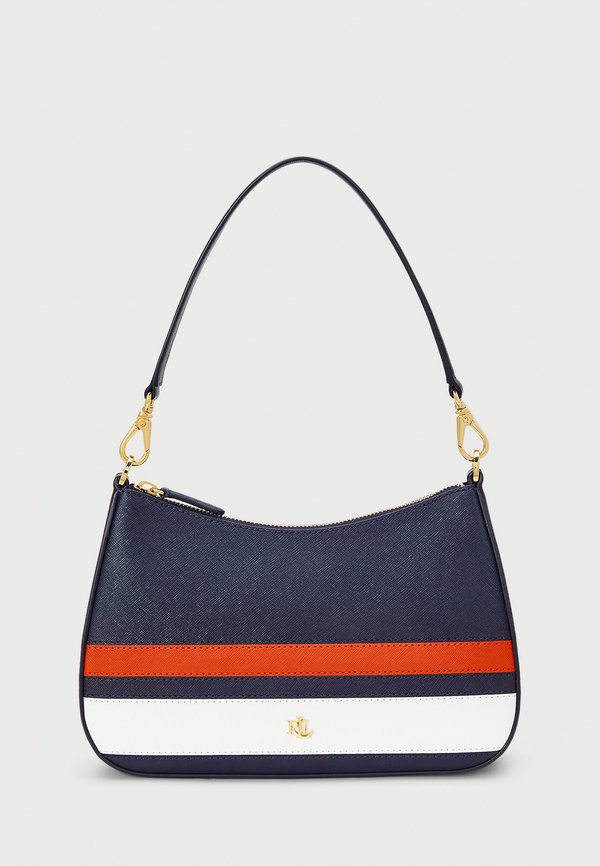 STRIPED LEATHER MEDIUM DANNI BAG - Handbag