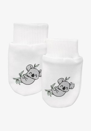 BABY KOALA - Mittens - white grey