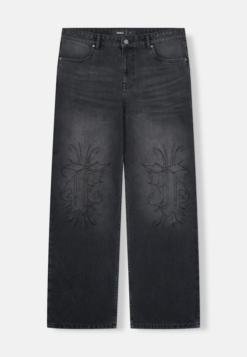 FAVELA Relaxed fit jeans zwart FAVELA Relaxed fit jeans zwart