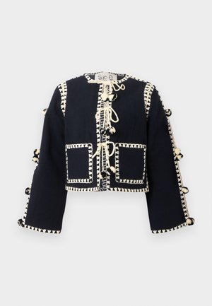 ADDISON POM POM JACKET  - Žieminė striukė - navy