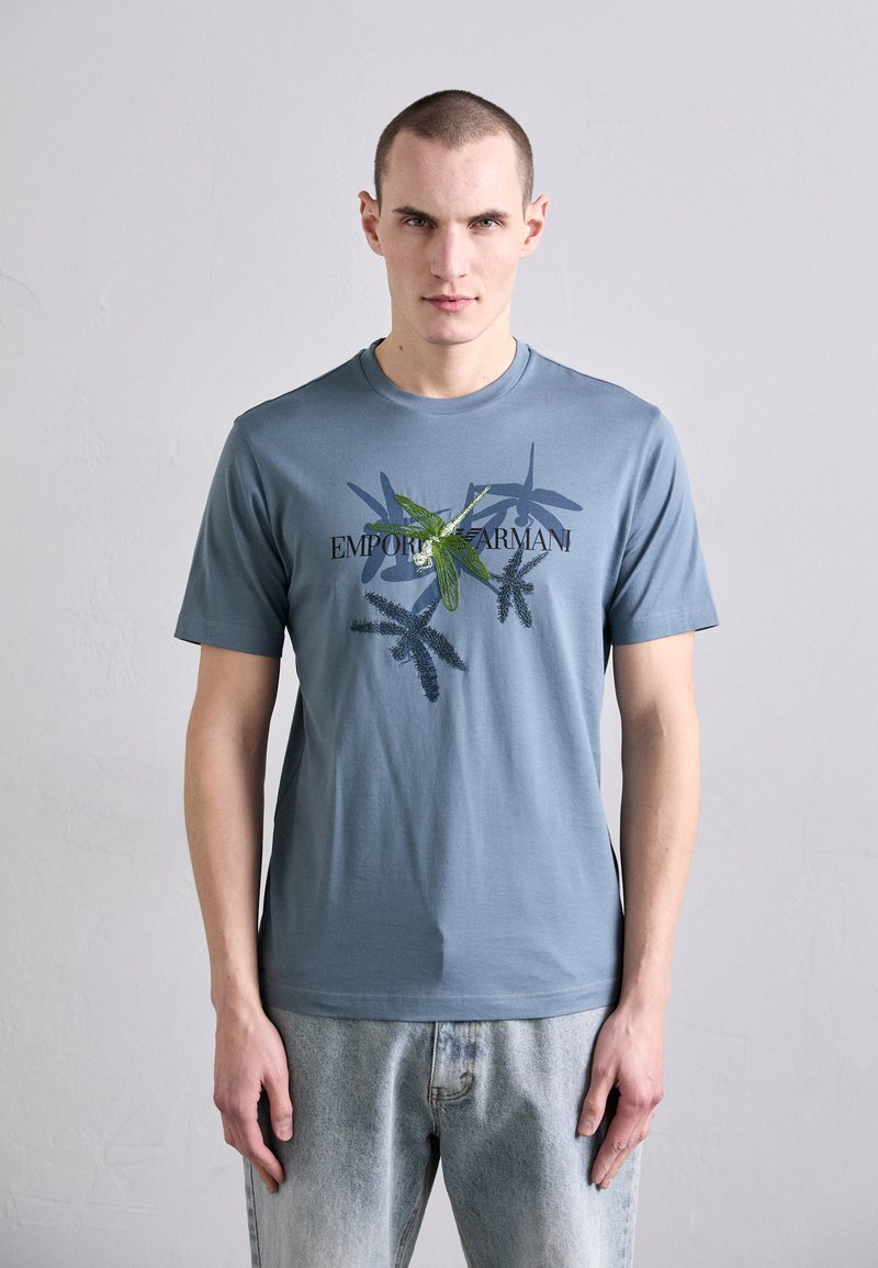 Emporio Armani - T-shirts med print - stormy weather, Forstørre