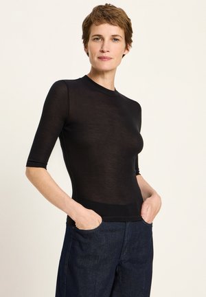 STEHKRAGEN - T-Shirt basic - black