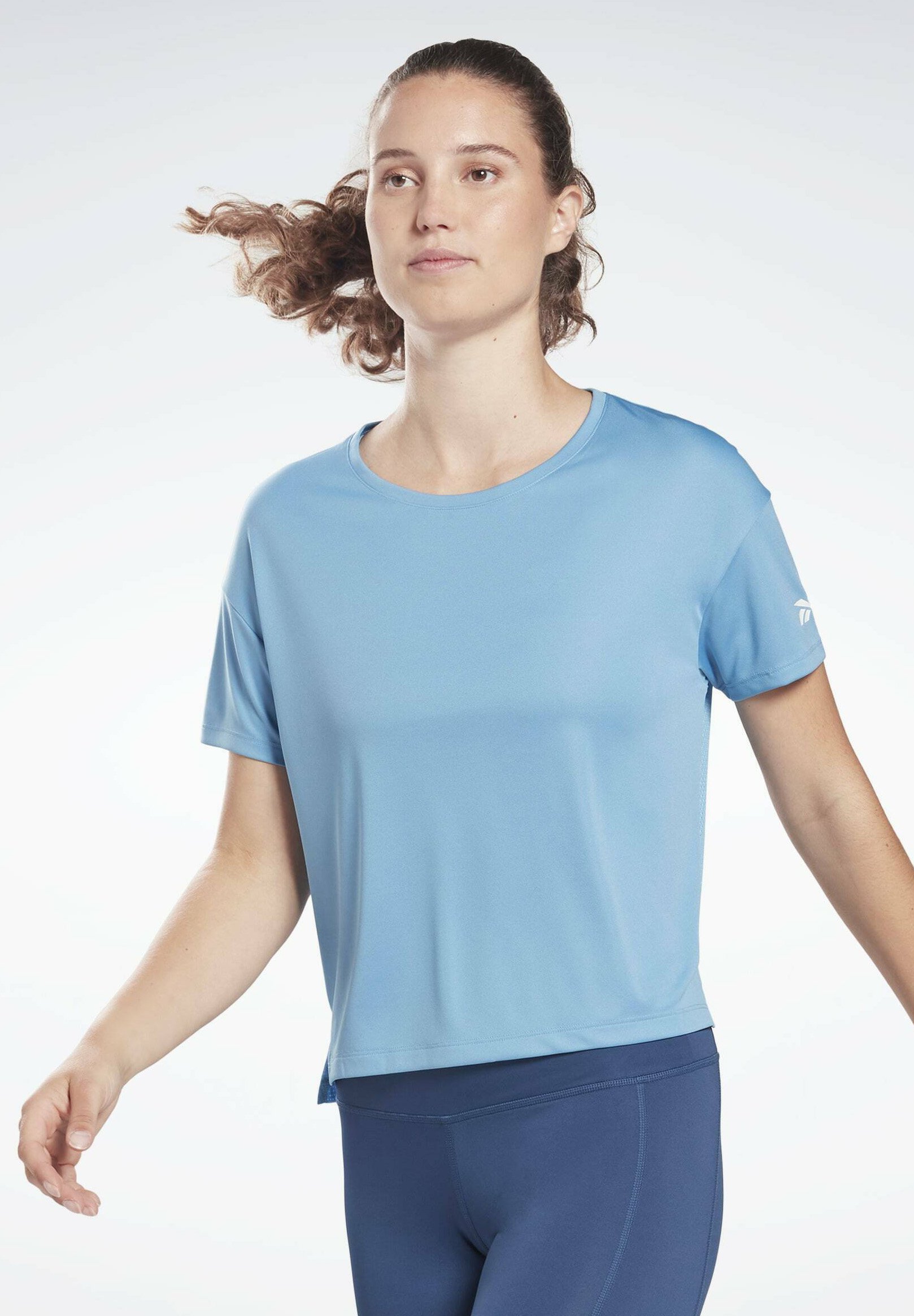 Reebok Camiseta deportiva - blue/azul - Zalando.es