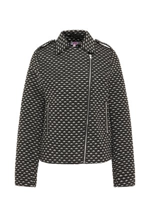 myMo, Leichte Jacke - schwarz weiss