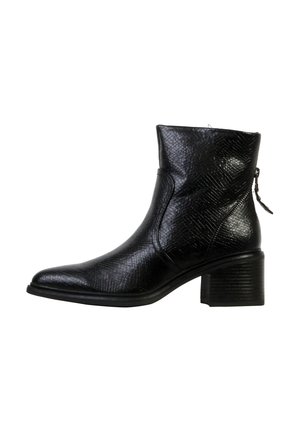 À ZIP - Bottines de cowboy / motard - noir