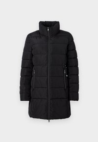 ONLNEWLINA PUFFER ZIP COAT  - Vinterkåpe / -frakk - black