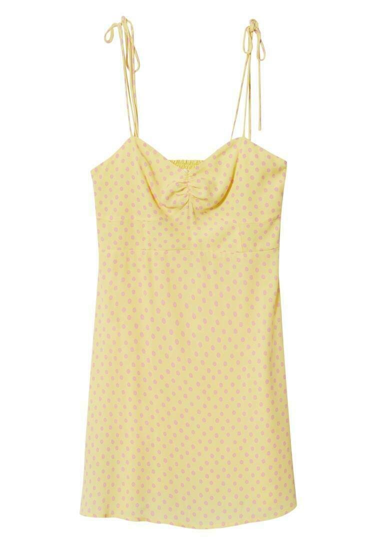 Mango Jurk geel