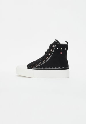 Sneaker high - black