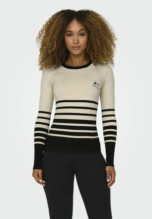 ONLY Play NORMAL GESCHNITTEN RUNDHALS  - Long sleeved top - fog
