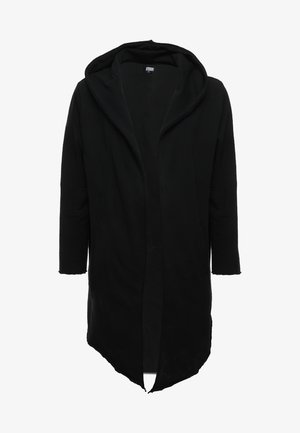 Urban Classics LONG HOODED OPEN EDGE - Lukuga pusa - black