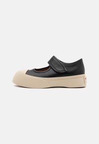 MARY JANE - Ankle strap ballet pumps - black