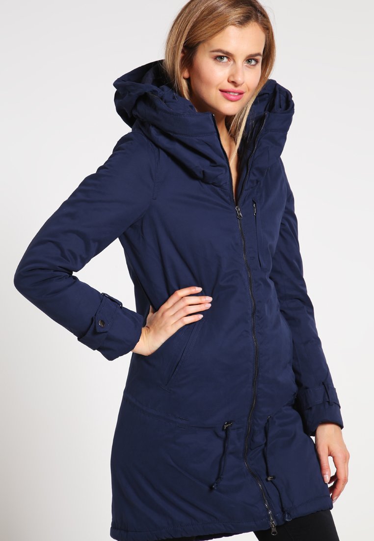 MAMALICIOUS NEW TIKKA Vinterkåpe frakk navy blazer MAMALICIOUS MLSHELLA 3IN1 TIKKA - Kort kåpe / frakk - navy blazer
