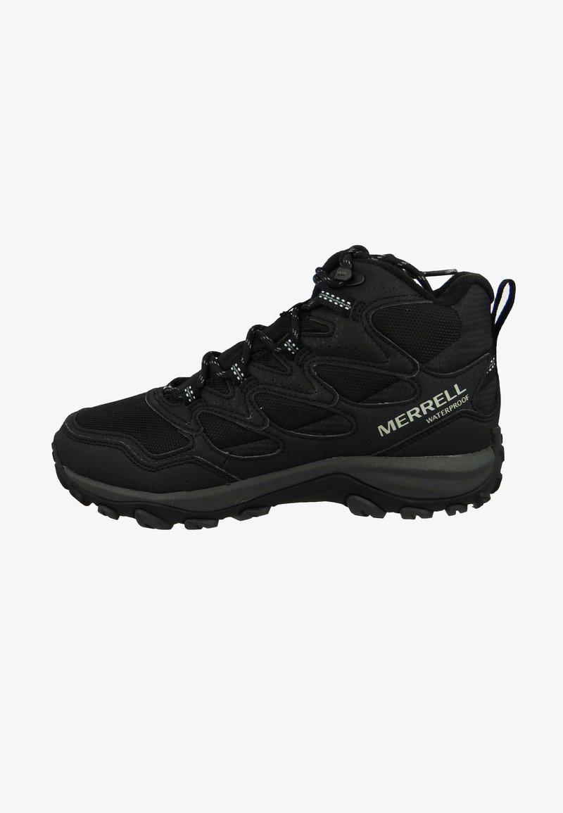 Merrell WEST RIM THERMO J - Winter boots - black