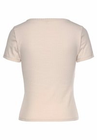 LASCANA KURZARM - T-shirt basic - beige