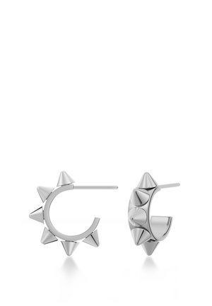PEAK CREOLES MINI - Earrings - steel