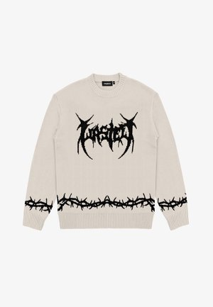 Strickpullover - light grey